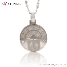 Xuping 12 Zodiac Signs Animal Bijoux Pendentif avec Bijoux en acier inoxydable (pendentif-00017)